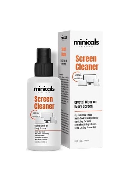 Tablet ve Bilgisayar Için Ekran Temizleyici Sprey & Mikrofiber Bez (100ML) modelleri