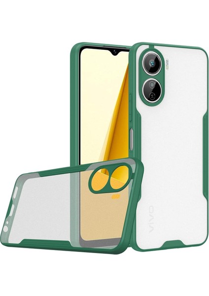 Y16 Kılıf Kamera Korumalı Arkası Mat Silikon