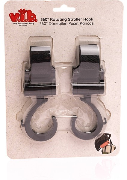 Vib 360 Derece Dönebilen Puset Kancası