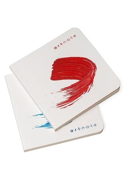 2&apos;li Set, Çizgisiz Not Defteri, Karton Kapak, (2 Adet 11X11 cm Kare, Toplam 2X128 Sayfa) modelleri