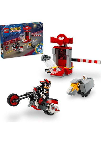 The Hedgehog Shadow The Hedgehog Kaçışı 76995-8 Yaş ve Üzeri Çocuklar Için Yaratıcı Oyuncak Yapım Seti (196 Parça)