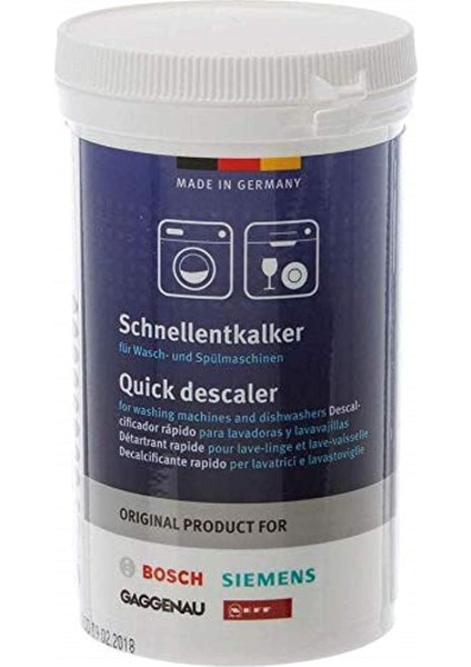 & Çamaşır Makinesi ve Bulaşık Makinesi Kireç Önleyici Kireç Çözücü