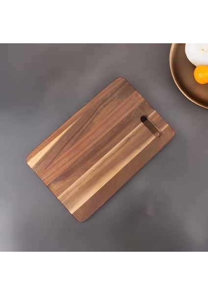 Akasya Kesme Tahtası Antibakteriel Yıkanabilir Doğrama Tahtası Dikdörtgen 28X18CM | Antibakteriyel ve Yıkanabilir Akasya Kesme Tahtası - Hijyenik ve Dayanıklı Doğrama Işleriniz Için Ideal modelleri