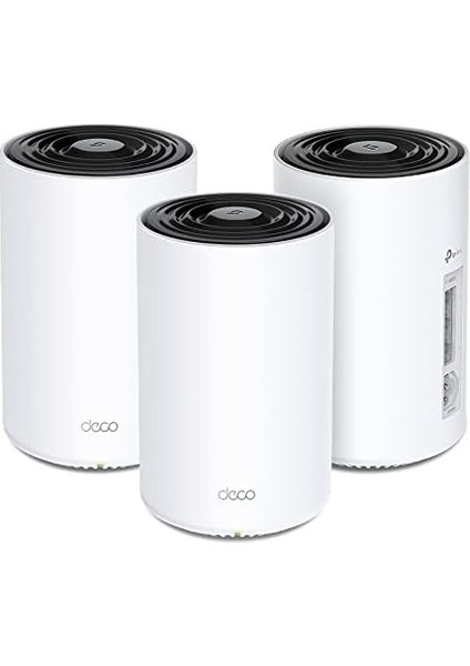 Deco PX50 3-Pack, AX3000 + G1500, 1 Ghz Cpu, Powerline/mesh, Yapay Zeka Desteği, Gigabit Portları, 150 Cihaza Kadar Bağlantı, 600 M² &apos;ye Kadar Kapsama, Powerline Mesh Wifi 6 Sistemi modelleri