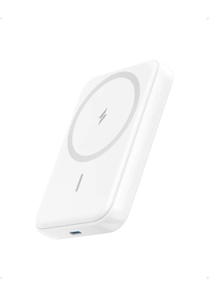 321 Maggo Powerbank (Powercore Manyetik 5k) Beyaz
