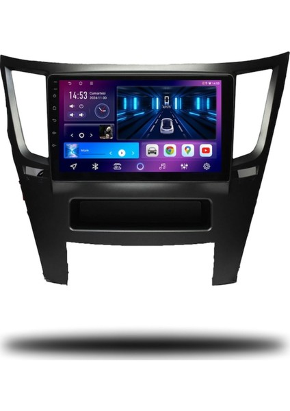 Maitec M-T-C 664 QLED Serisi Subaru Outback 2010 2016 6+64GB Multimedya Teyp