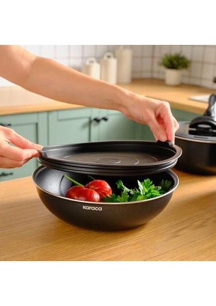 Biodiamond Clip 12 Parça Indüksiyon Tabanlı Tencere Seti fiyatları