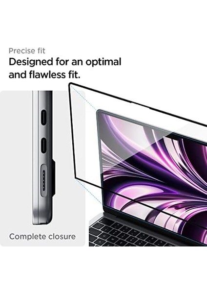 MacBook Air 13&apos;&apos; M2 (2022) Cam Ekran Koruyucu Glas.tr Slim Hd - AGL05504 modelleri