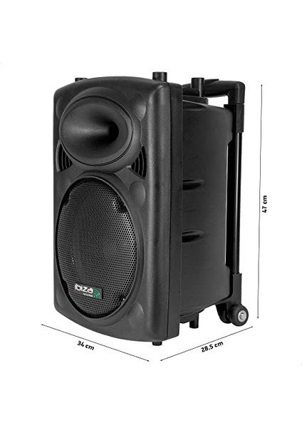 - PORT10VHF-BT - Taşınabilir Hoparlör, 10 Inç (25,4 Cm)/maks. 500W, 2 Mikrofonlu (Kablolu ve Vhf), Uzaktan Kumanda ve Kılıf -, Usb, Sd - 5-7 Saat Bağımsız Çalışma Süresi modelleri