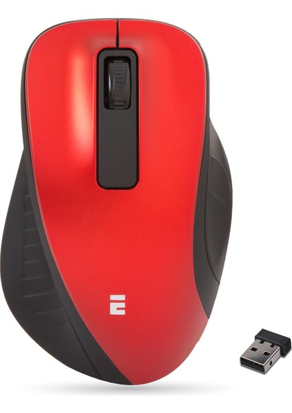 SM-360 USB Kırmızı 3D Optik Süper Sessiz Alkalin Pil Kablosuz Mouse