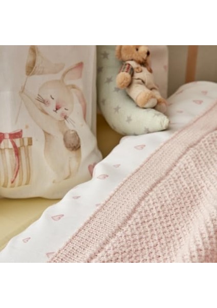 Triko Battaniye Pembe modelleri