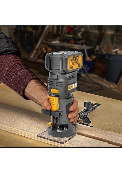 DX82B 18VOLT Şarjlı Kömürsüz 6mm Devir Ayarlı Profesyonel Avuç Içi El Formika Tıraşlama (Akü Dahil Değildir) fiyatları