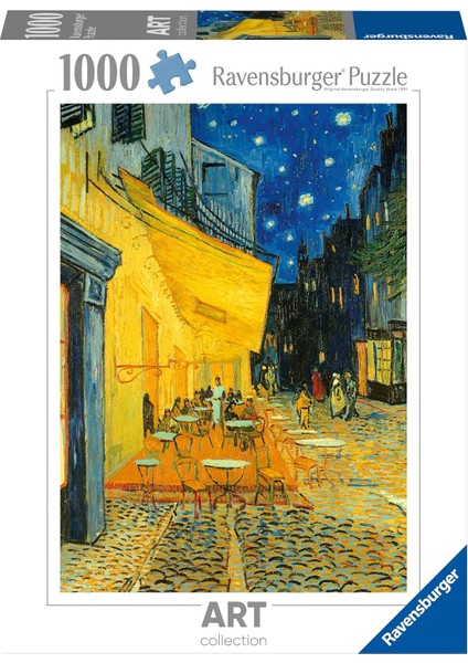 1000P Puzzle Kafe Terasta Gece, Yapboz