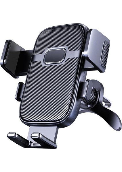 Metal Kancalı Havalandırma Destekli Araç Içi Telefon Tutucu