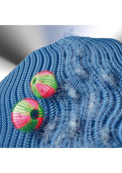 Çamaşır Topları 6&apos;lı Set - 6&apos;lı Set, Yün Kazak Için, Polipropilen, 4 x 4 Cm, Yeşil