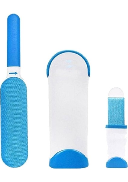 Kedi Köpek Tüy Temizleyici Fırça Toz Toplama 2li Set