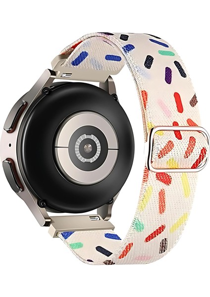 Serisi 18MM Esnek Kumaş Kordon ile Uyumlu Gt5 41MM/GT5 Pro 42MM/GT4 41MM Için Terleme Karşıtı Nefes Alabilen Bileğe Göre Ayarlanabilen Elastik Kayış