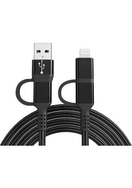 HP-016 Pd 20W 2 In 1 Hızlı Şarj Kablosu 100 cm 2.4 A Lightning Type-C USB Type-C Çoklu Veri Data Kablosu modelleri