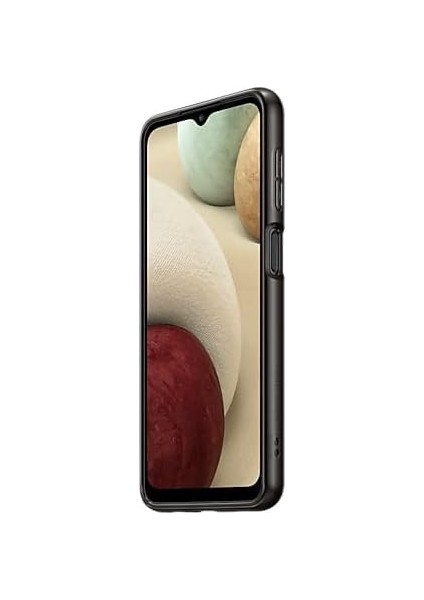 Soft Clear Cover A125F A12 Için - Siyah modelleri