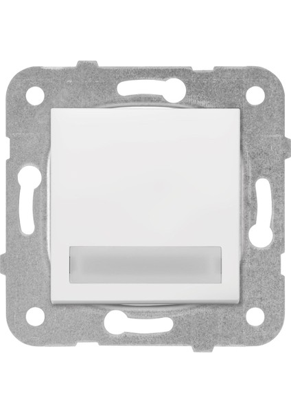 Karre/ Beyaz Işıklı Etiketli Zil 24V Çabuk Bağlantı Mekanizma ve Düğme/kapak