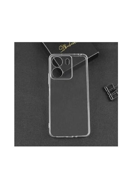 Ile Uyumlu 13C Kılıf Süper Silikon Kapak, Renksiz fiyatları