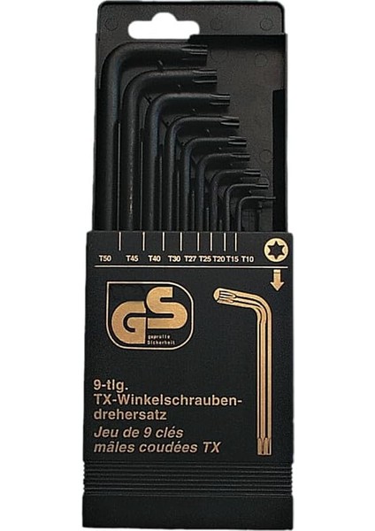 M 18100 Allen Anahtar Seti, Torx, 9 Parça fiyatları