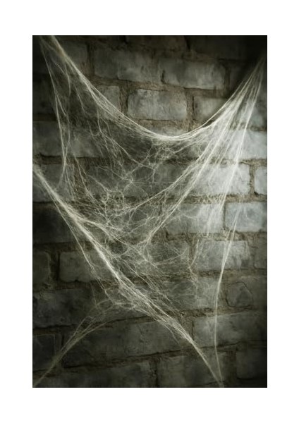 Halloween Bayramı Beyaz Renk Örümcek Ağı Seti fiyatları
