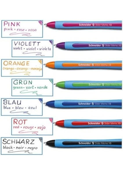 Slider Memo Tükenmez, 1 Adet, Mor modelleri