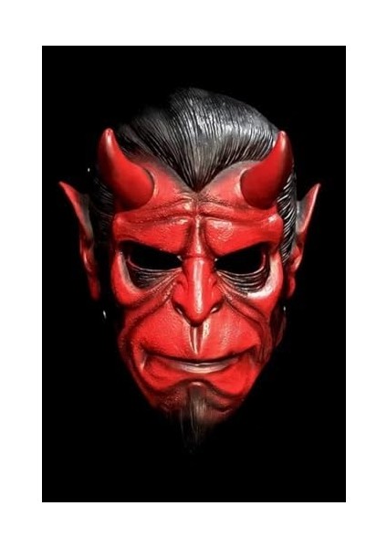Halloween Maske Hellboy Kırmızı Boynozlu fiyatları