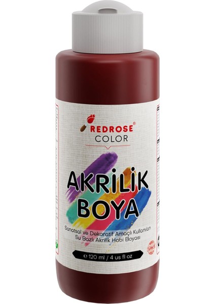 Rose Bordo Akrilik 120 ml
