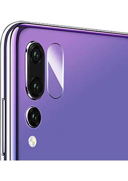 P20 Pro Uyumlu Kamera Cam (Şeffaf)