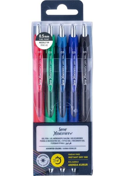 Xberry Jel 05MM Igne Uc 5 Li Pet.