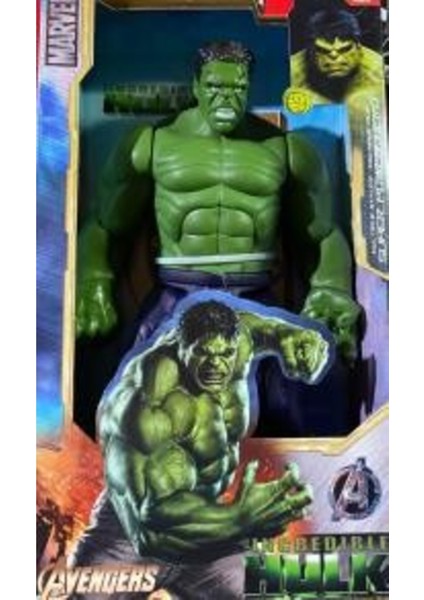 Ses Efektli Hulk Karekter Figürü