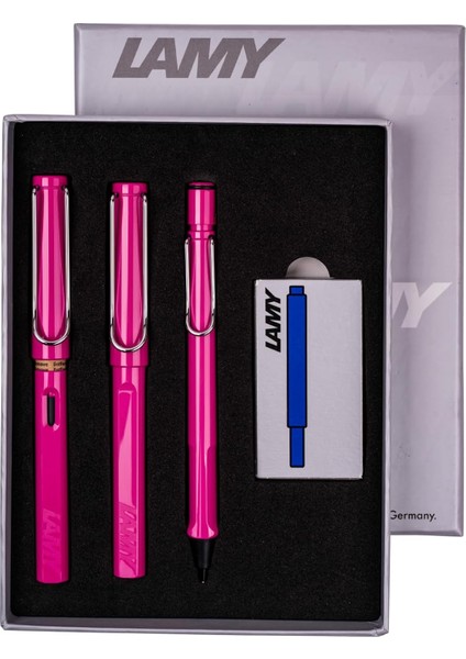 3&apos;lu Setı Drv Seffaf K Pembe