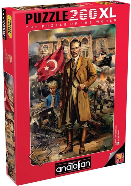 Puzzle - Atatürk Destanı / 260 Parça Puzzle, #3351