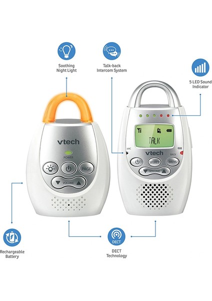 BM2100 Şarj Edilebilir Dijital Bebek Telsizi modelleri