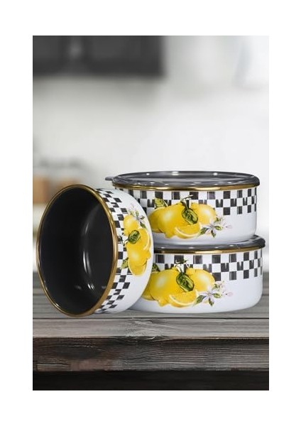 Lemon Üçlü Saklama Seti modelleri