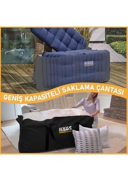 Bahçe Mobilya Yastığı, Saklama Çantası Büyük Boy Hurç, Yatak, Yorgan, Yastık Organizer, Düzenleyici, Depolama Hurcu, Çantası, Büyük Battal Boy - 725 Lt Siyah fiyatları