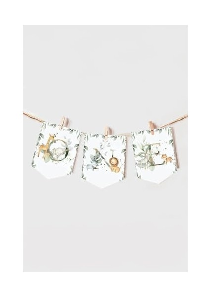 Hediye Sepeti One Flama Konsept Temalı, Baby One Bayrak, Mama 1 Yaş Banner modelleri