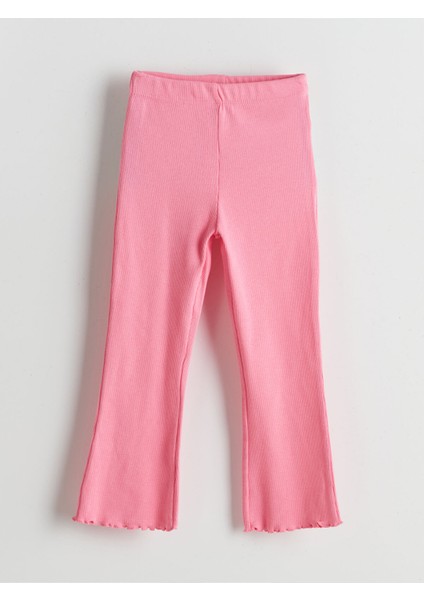 Yeni Sezon Beli Lastikli Kurdele Detaylı Kız Çocuk Tayt fırsatları