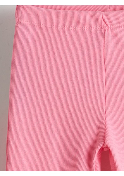 Yeni Sezon Beli Lastikli Kurdele Detaylı Kız Çocuk Tayt indirimleri