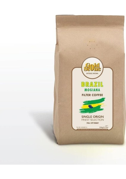 Brezilya Mogiana Filtre Kahve 250 gr (Kağıt ve Metal Filtre)