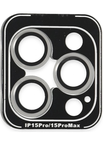 15 Pvd Metal Kamera Lens - Gümüş