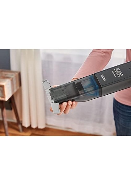 + 12V 1,5 Ah Slim Şarjlı El Süpürgesi, Koyu Titanyum fiyatları