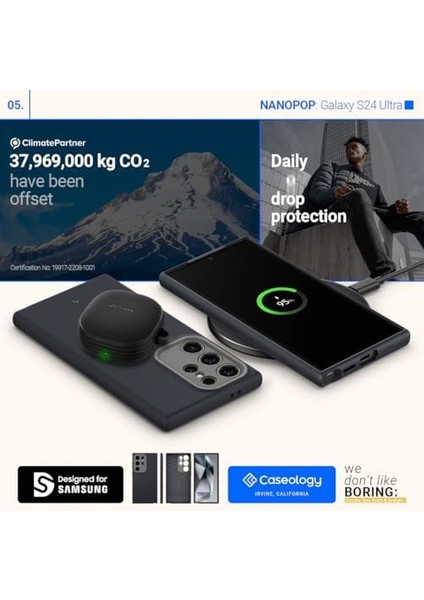 Galaxy S24 Ultra ile Uyumlu Kılıf Pop Sesame - ACS07320 fiyatları