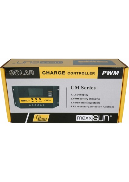 - Inges 30 Amper Pwm Şarj Kontrol Cihazı - 12/24 Volt - Şarj Kesici Regülatörü indirimleri