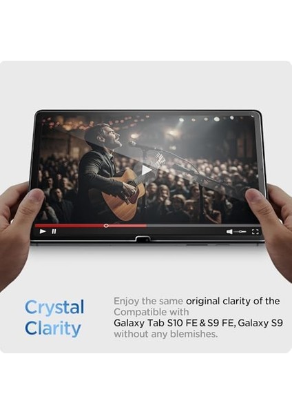 Galaxy Tab S10 Fe/tab S9 Fe ile Uyumlu Cam Ekran Koruyucu Glas.tr Slim Hd - AGL07002 fiyatları