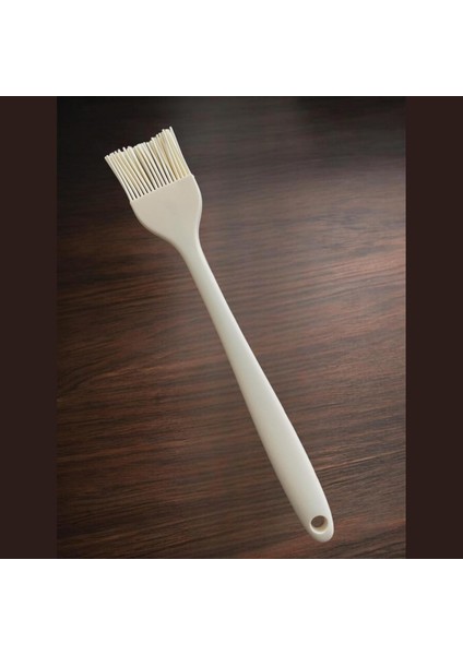 Yumurta ve Yağlama Fırçası Büyük Boy- 27 cm Krem Renkli Özel Seri