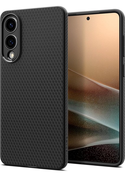 Galaxy S25 Edge ile Uyumlu Ince Kılıf Air Hava Kanalı Teknolojisi Askeri Sınıf Koruma Dokulu Yüzey Kapak - ACS09420