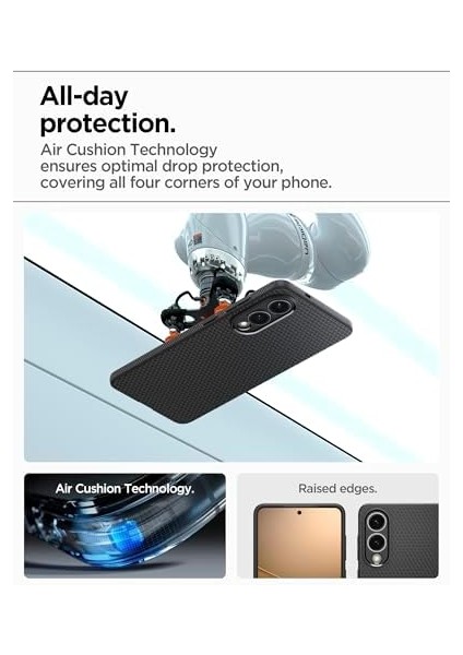 Galaxy S25 Edge ile Uyumlu Ince Kılıf Air Hava Kanalı Teknolojisi Askeri Sınıf Koruma Dokulu Yüzey Kapak - ACS09420 fiyatları